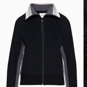 Aritzia Wilfred Free Smokey Zip-Up Fleece Jacket Size XS